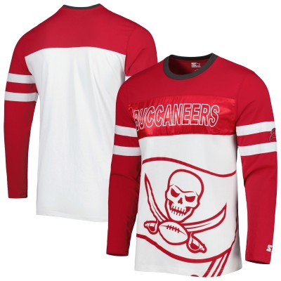 Футболка с длинным рукавом Tampa Bay Buccaneers Starter Halftime - Red/White