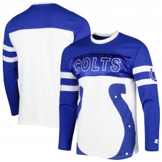 Футболка с длинным рукавом Indianapolis Colts Starter Halftime - Royal/White