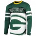 Футболка с длинным рукавом Green Bay Packers Starter Halftime - Green/White