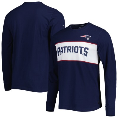 Футболка с длинным рукавом New England Patriots Tommy Hilfiger Peter Team - Navy