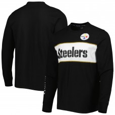 Pittsburgh Steelers Tommy Hilfiger Black Peter Team Long Sleeve T-Shirt