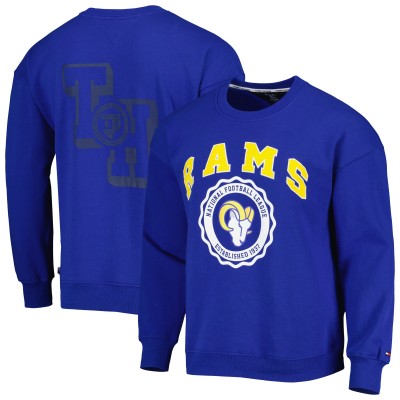 Свитшот Los Angeles Rams Tommy Hilfiger Ronald Crew - Royal
