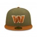 Бейсболка Washington Commanders New Era  Toasted Peanut 59FIFTY - Olive/Brown