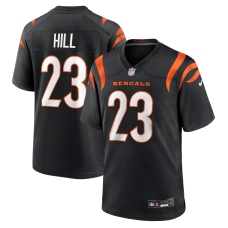 Джерси Cincinnati Bengals Daxton Hill Nike Black Game Джерси Cincinnati Bengals Daxton Hill Nike Black Game