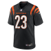 Джерси Cincinnati Bengals Daxton Hill Nike Black Game