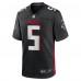 Игровая джерси Drake London Atlanta Falcons Nike 2022 NFL Draft First Round Pick - Black