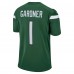 Игровая джерси Ahmad Sauce Gardner New York Jets Nike 2022 NFL Draft First Round Pick - Gotham Green