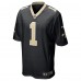 Игровая джерси Chris Olave New Orleans Saints Nike 2022 NFL Draft First Round Pick - Black