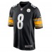 Игровая джерси Kenny Pickett Pittsburgh Steelers Nike Player Game - Black