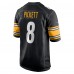 Игровая джерси Kenny Pickett Pittsburgh Steelers Nike Player Game - Black