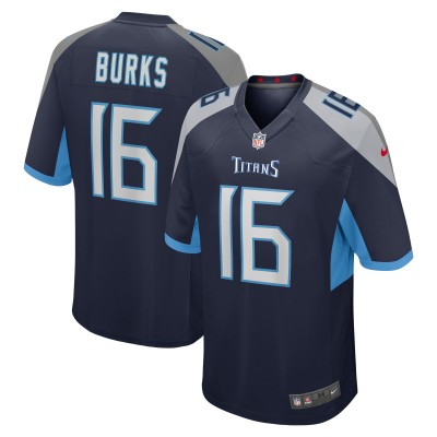 Игровая джерси Treylon Burks Tennessee Titans Nike - Navy