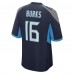 Игровая джерси Treylon Burks Tennessee Titans Nike - Navy