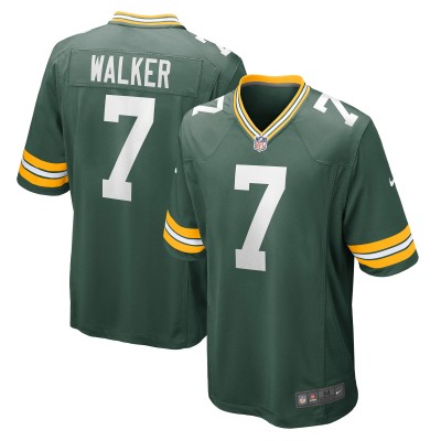 Игровая джерси Quay Walker Green Bay Packers Nike 2022 NFL Draft First Round Pick - Green