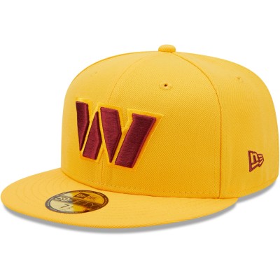 Бейсболка Washington Commanders New Era Omaha 59FIFTY - Gold