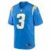 Игровая джерси Derwin James Jr. Los Angeles Chargers Nike - Powder Blue