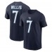 Футболка с номером Malik Willis Tennessee Titans Nike - Navy