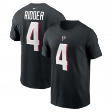 Футболка с номером Desmond Ridder Atlanta Falcons Nike 2022 NFL Draft Pick - Black