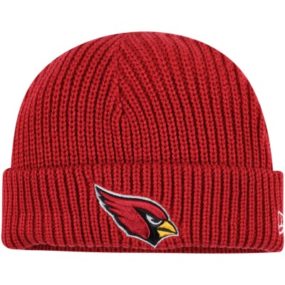 Вязанная шапка Arizona Cardinals New Era Fisherman Skully - Cardinal