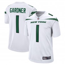 Ahmad Sauce Gardner New York Jets Nike 2022 NFL Draft First Round Pick Game Jersey - White