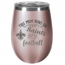 Винный бокал New Orleans Saints 10oz. This Mom Rose Gold