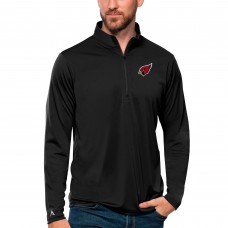 Кофта на короткой молнии Arizona Cardinals Antigua Tribute Lightweight - Black