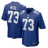 Джерси New York Giants Evan Neal Nike Royal Player Game
