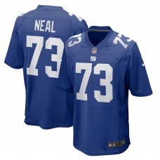 Джерси New York Giants Evan Neal Nike Royal Player Game