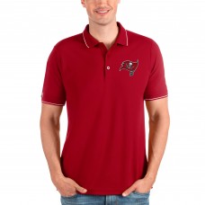 Tampa Bay Buccaneers Antigua Affluent Polo - Red
