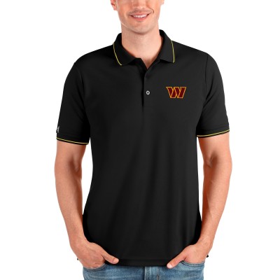 Поло Washington Commanders Antigua Affluent - Black