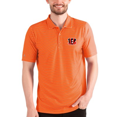 Поло Cincinnati Bengals Antigua Esteem - Heathered Orange/White