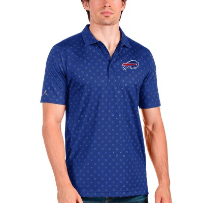 Buffalo Bills Antigua Royal Spark Polo