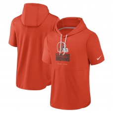 Толстовка Cleveland Browns Nike Short Sleeve - Orange