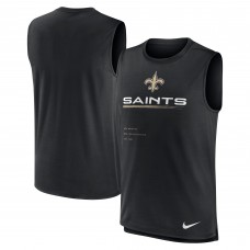 Майка New Orleans Saints Nike Muscle Trainer - Black