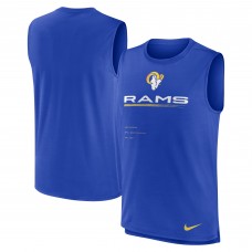 Майка Los Angeles Rams Nike Muscle Trainer - Royal