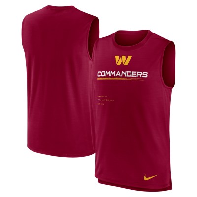 Майка Washington Commanders Nike Muscle Trainer - Burgundy