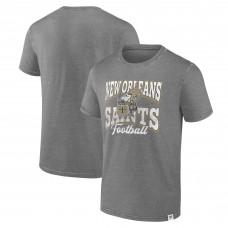 Футболка New Orleans Saints Force Out - Heather Charcoal