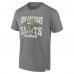 Футболка New Orleans Saints Fanatics Heather Charcoal Force Out