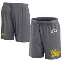 Los Angeles Rams Fanatics Gray Clincher Shorts