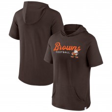 Толстовка Cleveland Browns Offensive Strategy Short Sleeve - Brown