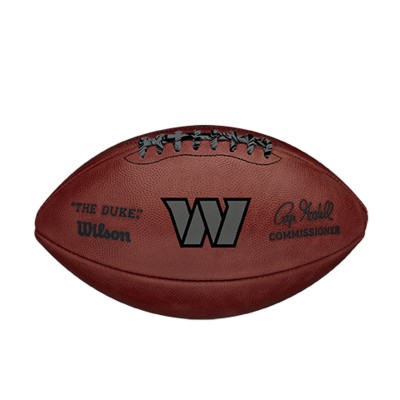 Мяч американского футбола NFL Washington Commanders Wilson Metallic Official Duke