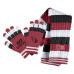 Женская Шарф Arizona Cardinals WEAR by Erin Andrews Striped & Gloves Set