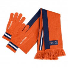 Denver Broncos WEAR by Erin Andrews Scarf and Glove Set