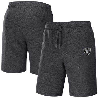 Шорты Las Vegas Raiders NFL x Darius Rucker Collection by Fanatics Logo - Heather Charcoal