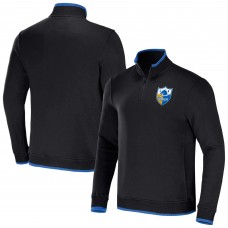 Los Angeles Chargers NFL x Darius Rucker Collection by Fanatics Logo Quarter-Zip Top - Black