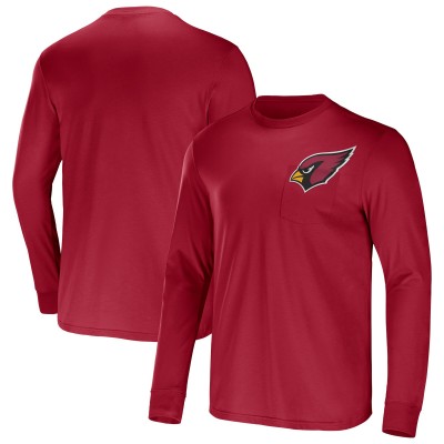 Футболка с длинным рукавом Arizona Cardinals NFL x Darius Rucker Collection by Fanatics Team - Cardinal