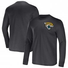 Футболка Jacksonville Jaguars NFL x Darius Rucker Collection by Team Long Sleeve Pocket - Black