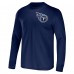 Футболка Tennessee Titans NFL x Darius Rucker Collection by Fanatics Team Long Sleeve Pocket - Navy