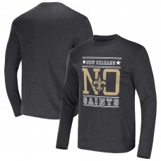 Футболка с длинным рукавом New Orleans Saints NFL x Darius Rucker Collection by - Heathered Charcoal