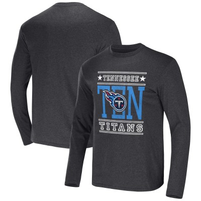 Футболка с длинным рукавом Tennessee Titans NFL x Darius Rucker Collection by Fanatics - Heathered Charcoal