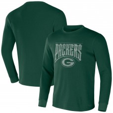 Футболка Green Bay Packers NFL x Darius Rucker Collection by Fanatics Long Sleeve Thermal - Green
